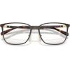 imageCoach Mens Hc5195td Square Prescription Eyewear FramesMatte Dark BrownLightDemo Lens