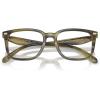 imageCoach Mens Hc6276u Universal Fit Square Prescription Eyewear FramesStriated OliveDemo Lens