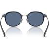 imageCoach Mens Hc7183 SunglassesSatin GunmetalBlue Solid