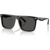 imageCoach Mens Hc8440u Universal Fit Square SunglassesBlackGrey Solid