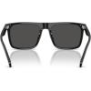 imageCoach Mens Hc8440u Universal Fit Square SunglassesBlackGrey Solid