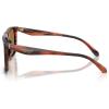 imageCoach Mens Hc8440u Universal Fit Square SunglassesStriated CaramelBrown Mirrored