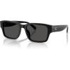 imageCoach Mens Hc8441u Universal Fit Rectangular SunglassesBlackGrey Solid