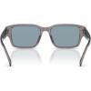 imageCoach Mens Hc8441u Universal Fit Rectangular SunglassesTransparent GreyLight Blue Solid