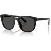 imageCoach Mens Hc8442u Universal Fit Square SunglassesMatte BlackGrey Solid