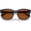 imageCoach Mens Hc8442u Universal Fit Square SunglassesMatte Deep BlueAmber Solid
