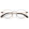 imageCoach Womens Hc5173td Round Prescription Eyewear FramesVintage Rose GoldDemo Lens