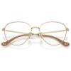 imageCoach Womens Hc5192 Aviator Prescription Eyewear FramesShiny Light GoldDemo Lens