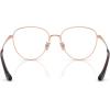 imageCoach Womens Hc5192 Aviator Prescription Eyewear FramesShiny Rose GoldDemo Lens