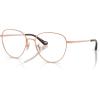 imageCoach Womens Hc5192 Aviator Prescription Eyewear FramesShiny Rose GoldDemo Lens