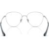 imageCoach Womens Hc5192 Aviator Prescription Eyewear FramesShiny SilverDemo Lens