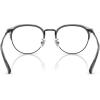 imageCoach Womens Hc5193 Round Prescription Eyewear FramesSatin BlackDemo Lens