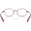 imageCoach Womens Hc5194td Oval Prescription Eyewear FramesSatin BurgundyDemo Lens