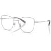 imageCoach Womens Hc5197d Butterfly Prescription Eyewear FramesShiny SilverDemo Lens