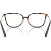 imageCoach Womens Hc6214d Square Prescription Eyewear FramesDark TortoiseDemo Lens
