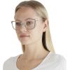 imageCoach Womens Hc6214d Square Prescription Eyewear FramesTransparent GreyDemo Lens