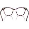 imageCoach Womens Hc6222u Universal Fit Square Prescription Eyewear FramesAmethyst Pearl TortoiseDemo Lens