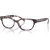imageCoach Womens Hc6250u Universal Fit Square Prescription Eyewear FramesAmethyst Pearl TortoiseDemo Lens
