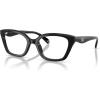 imageCoach Womens Hc6270u Universal Fit Cat Eye Prescription Eyewear FramesBlackDemo Lens