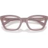 imageCoach Womens Hc6270u Universal Fit Cat Eye Prescription Eyewear FramesMilky PuttyDemo Lens