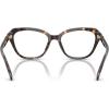 imageCoach Womens Hc6273u Universal Fit Hexagonal Prescription Eyewear FramesDark TortoiseDemo Lens