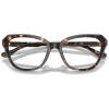 imageCoach Womens Hc6273u Universal Fit Hexagonal Prescription Eyewear FramesDark TortoiseDemo Lens