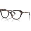 imageCoach Womens Hc6273u Universal Fit Hexagonal Prescription Eyewear FramesDark TortoiseDemo Lens