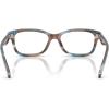 imageCoach Womens Hc6275u Universal Fit Rectangular Prescription Eyewear FramesStriated MapleBlueberryDemo Lens