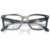 imageCoach Womens Hc6276u Universal Fit Square Prescription Eyewear FramesStriated BlueDemo Lens