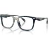 imageCoach Womens Hc6276u Universal Fit Square Prescription Eyewear FramesStriated BlueDemo Lens