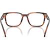 imageCoach Womens Hc6276u Universal Fit Square Prescription Eyewear FramesStriated CaramelDemo Lens