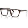 imageCoach Womens Hc6277u Universal Fit Square Prescription Eyewear FramesTransparent BrownDemo Lens