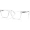 imageCoach Womens Hc6278u Universal Fit Rectangular Prescription Eyewear FramesMatte Transparent ClearDemo Lens