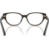 imageCoach Womens Hc6279d Square Prescription Eyewear FramesTransparent OakDemo Lens