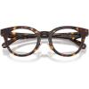 imageCoach Womens Hc6280d Round Prescription Eyewear FramesDark TortoiseDemo Lens
