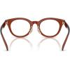 imageCoach Womens Hc6280d Round Prescription Eyewear FramesTransparent BrownDemo Lens