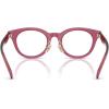 imageCoach Womens Hc6280d Round Prescription Eyewear FramesTransparent BurgundyDemo Lens