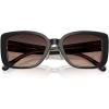 imageCoach Womens Hc8352 SunglassesBlackBlushBrown Purple Grey Gradient