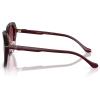imageCoach Womens Hc8436 Octagonal SunglassesMilky MerlotMerlot Gradient