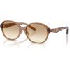 imageCoach Womens Hc8445d SunglassesTransparent BrownClear Brown Gradient