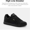 imageCoach Womens High Line Sneaker in SuedeBlack