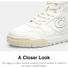 imageCoach Womens Midtop Soho SneakerOptical White
