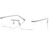 imageCoach mens Hc5196td Rectangular Prescription Eyewear FramesShiny GunmetalDemo Lens