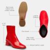imageCoach womens Gigi Leather BootieBright Red