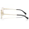 imageCoach womens Hc5198td Square Prescription Eyewear FramesShiny Light GoldDemo Lens