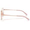 imageCoach womens Hc5198td Square Prescription Eyewear FramesShiny Rose GoldDemo Lens