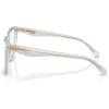 imageCoach womens Hc6271u Universal Fit Square Prescription Eyewear FramesMilky DoveDemo Lens