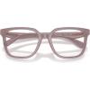 imageCoach womens Hc6271u Universal Fit Square Prescription Eyewear FramesMilky PuttyDemo Lens