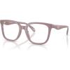 imageCoach womens Hc6271u Universal Fit Square Prescription Eyewear FramesMilky PuttyDemo Lens