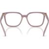imageCoach womens Hc6271u Universal Fit Square Prescription Eyewear FramesMilky PuttyDemo Lens